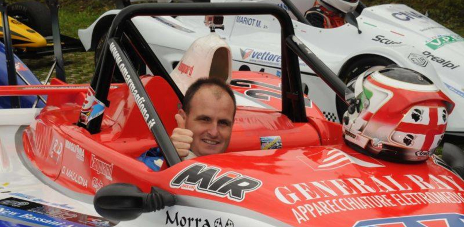Cst Sport con Omar Magliona sale sul podio del campionato italiano velocità montagna