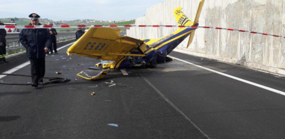 Ultraleggero precipitato sulla Caltanissetta-Agrigento: l’incidente ripreso in un video