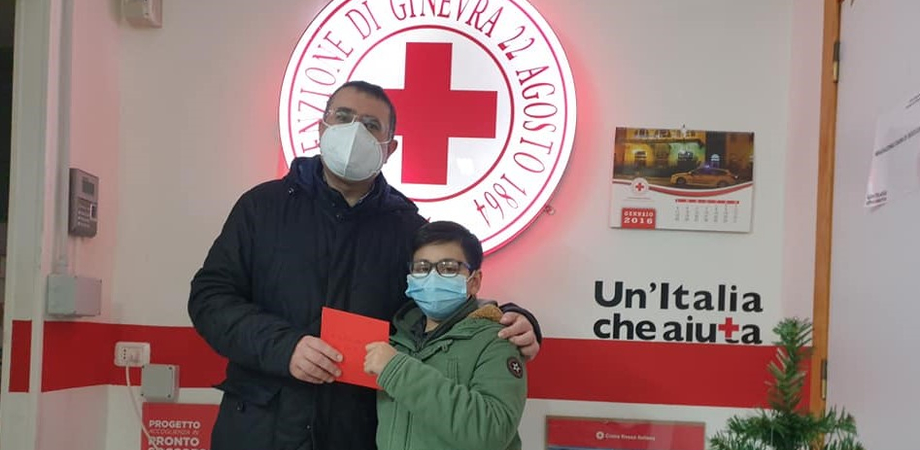 Mario, un 12enne di Caltanissetta dona i suoi risparmi alla Croce Rossa. Piave: "Un gesto che ha colpito tutti"