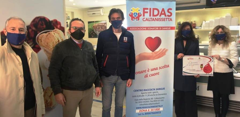 Donazione del sangue, Fidas Caltanissetta e Etnos insieme: ai donatori un buono per degustare un gelato 