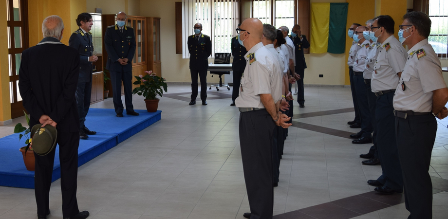 Guardia di Finanza, visita del comandante regionale Sicilia alla sede provinciale di Caltanissetta