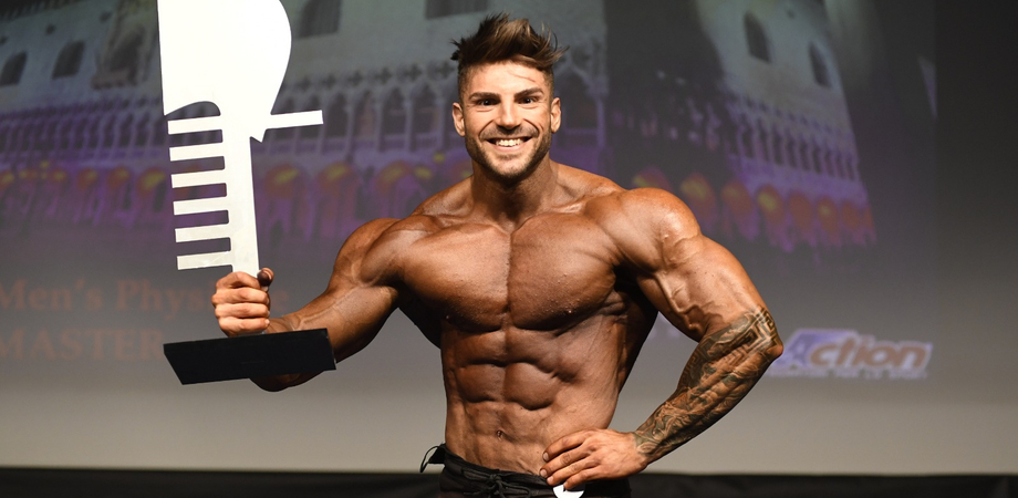 Il bodybuilder Febo Gambacorta trionfa a "La Serenissima Regional Venezia"