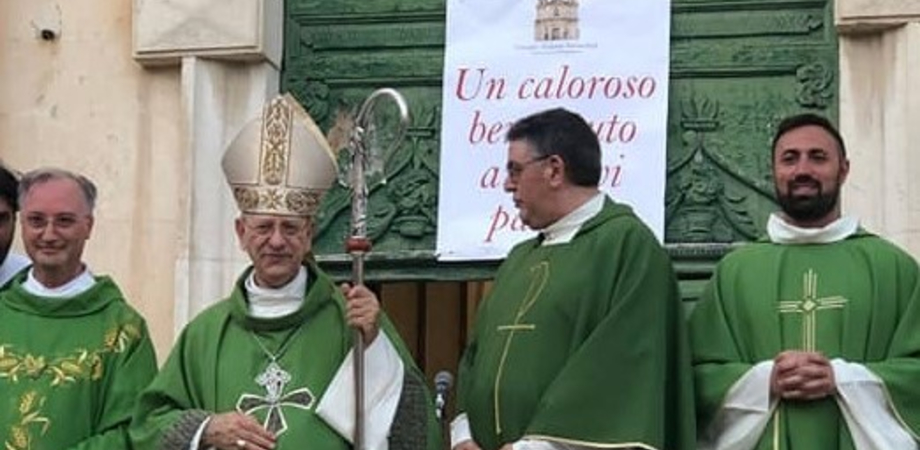 Serradifalco, l'arciprete don Biagio Biancheri celebra la sua prima messa a Roccella