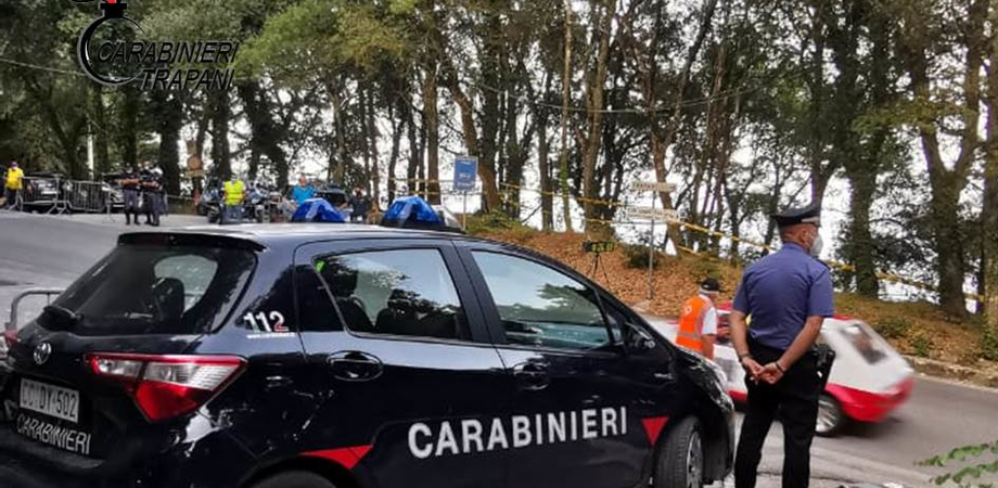 A tutta velocità su Monte Erice per provare il circuito: nisseno bloccato dai carabinieri