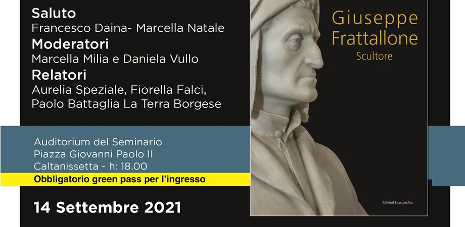 A Caltanissetta presentazione del libro "Giuseppe Frattallone Scultore"