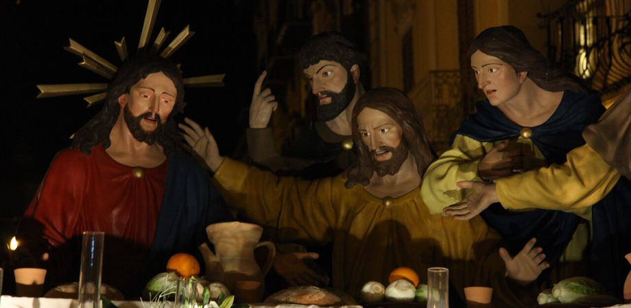 Settimana Santa nissena: la Vara de "L'ultima cena" sarà esposta all'aeroporto di Roma Fiumicino