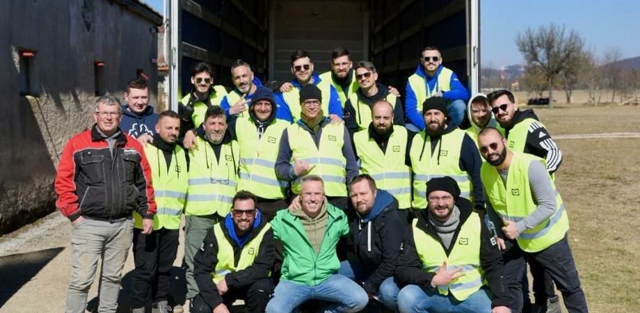 Dalla Sicilia all'Ucraina: 18 volontari portano 25 tonnellate di aiuti umanitari