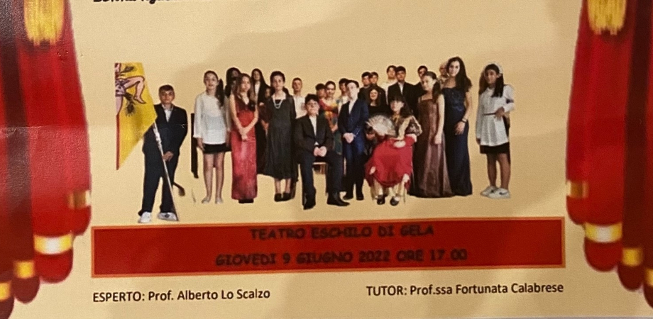 "Il marchese di Ruvolito", gli studenti della San Francesco di Gela sul palco del teatro Eschilo