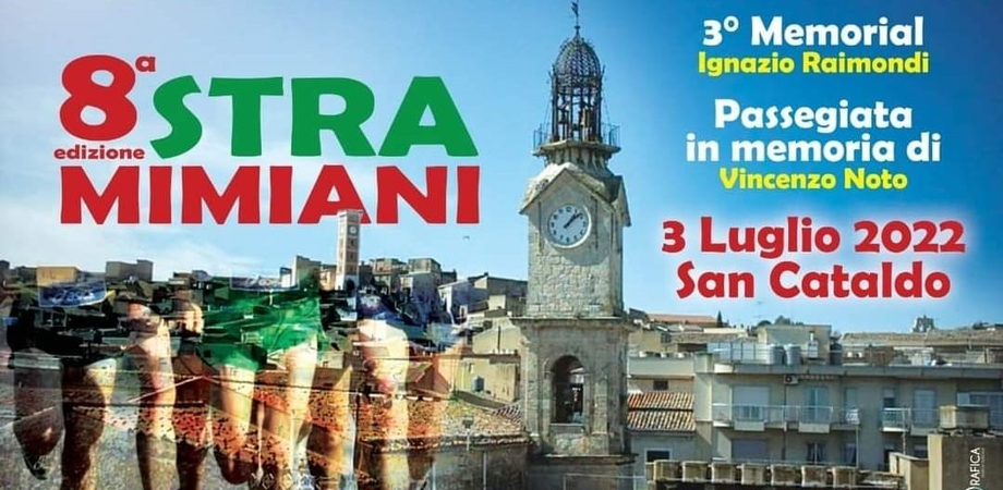 San Cataldo, torna l'ottava edizione della manifestazione sportiva "StraMimiani 2022"
