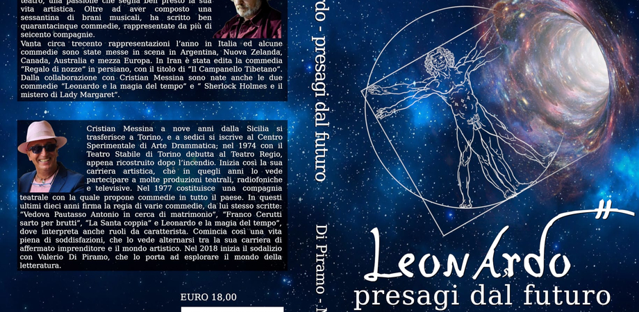 Leonardo, presagi dal futuro: tra storia e fantasy, il romanzo d’esordio di Valerio Di Piramo e del gelese Cristian Messina