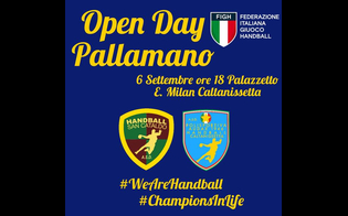 Pallamano, a Caltanissetta open day a cura dell'Asd Polisportiva Audax e Handball San Cataldo