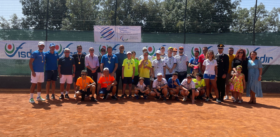 Sport e inclusione, a Caltanissetta la tappa del torneo di tennis Fisdir "Memorial Fabio Pasquariello"