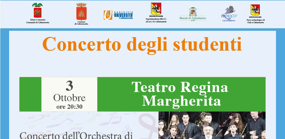 Al teatro Margherita di Caltanissetta il concerto dell'orchestra di fiati dell'Istituto Bellini