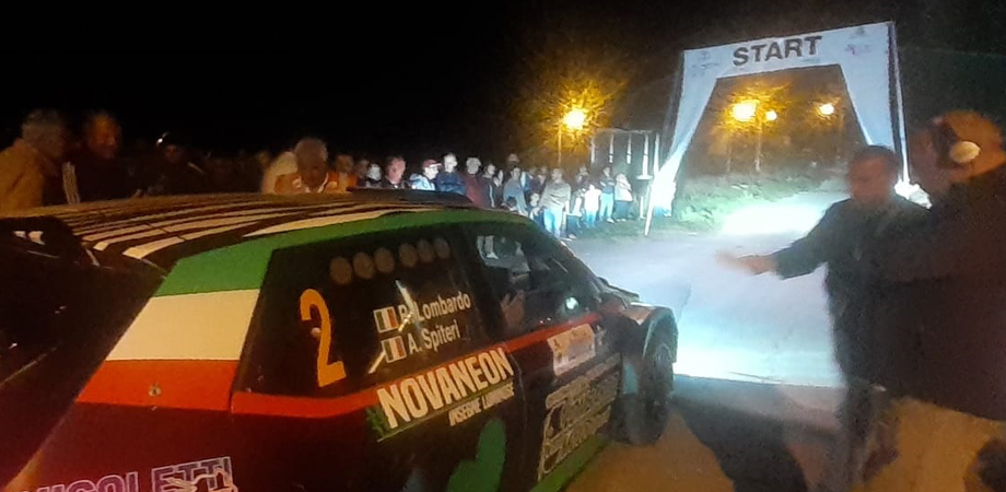 Lombardo e Spiteri primi leader del 20° Rally di Caltanissetta, secondo l'equipaggio turco