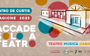 Il Teatro Comunale De Curtis di Serradifalco, presenta la stagione 2023 all'insegna del teatro d'autore della Rete